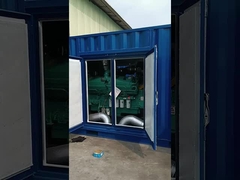 เครื่องกำเนิดไฟฟ้าดีเซลคัมมินส์ 1200KVA ตั้งใบรับรอง ISO ประเภทคอนเทนเนอร์