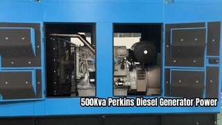 โซลูชันเครื่องกำเนิดไฟฟ้าดีเซล Perkins ขนาด 500Kva