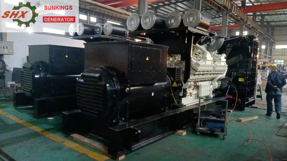 ซื้อ คัมมินส์ 2500kva 6.3kv เครื่องผลิตไฟฟ้าความดันสูง สําหรับท่าเรือ online manufacture