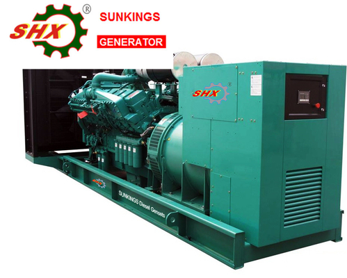 ซื้อ 60hz 6.3kv 1000KW Cummins เครื่องกําเนิดแบบเปิด online manufacture