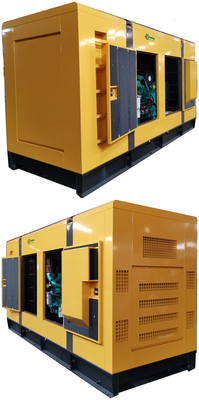 ซื้อ เครื่องกำเนิดไฟฟ้าดีเซลคัมมินส์ 600kw ตั้งแบบเงียบพร้อม ATS online manufacture