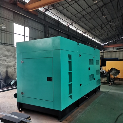 ซื้อ ชุดเครื่องกำเนิดไฟฟ้าดีเซล Cummins ระบายความร้อนด้วยน้ำ 60HZ 800kva 640kw 70dB online manufacture