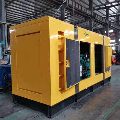 ซื้อ เครื่องกำเนิดไฟฟ้าดีเซลคัมมินส์ 1800 รอบต่อนาที 500kva เครื่องกำเนิดไฟฟ้าดีเซลเงียบ 3 เฟส 400 กิโลวัตต์ online manufacture