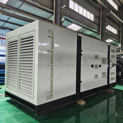 ซื้อ เครื่องกําเนิดไฟฟ้าดีเซล 750kW กันเสียง 600kW คัมมินส์ Genset online manufacture