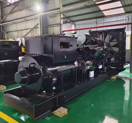 ซื้อ เครื่องกําเนิดไฟฟ้าดีเซล 500 KW พร้อมสวิตช์อัตโนมัติในการโอนพลังงานสํารองบ้าน online manufacture