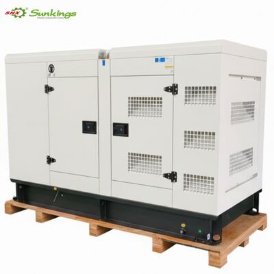 ซื้อ Sunkings 100 Kva เครื่องผลิตพลังงานไฟฟ้าดีเซลที่เงียบมาก ราคาด้วยระบบเย็นน้ําสําหรับ Perkins online manufacture
