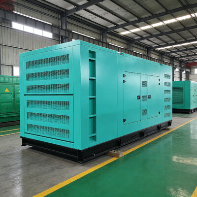 ซื้อ เครื่องกําเนิดดีเซลเงียบ 500KW 550KW 700KW ประเภทเปิดกรอบ 24V DC ไฟฟ้าเริ่มต้น 50/60Hz / เครื่องลดน้ํา online manufacture