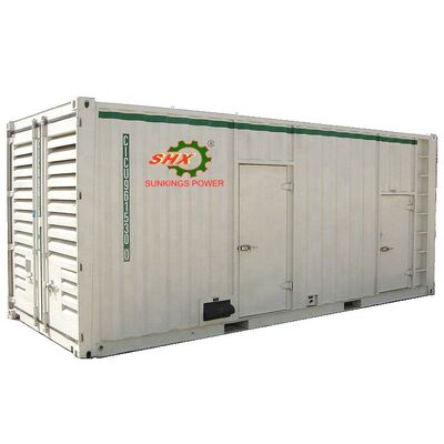ซื้อ เครื่องกำเนิดไฟฟ้าดีเซล SHX 1mw 1 เมกะวัตต์ 1250kva 1000kw สำหรับอุตสาหกรรม สแตนด์บาย พร้อมหลังคาเก็บเสียง online manufacture