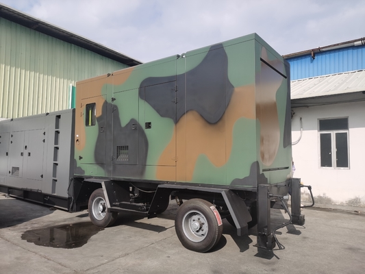 ซื้อ 50HZ 100kva Cummins Trailer Generator ความถี่ Drop Synchronous Diesel Generator online manufacture