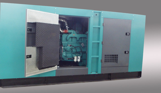 ซื้อ โรงไฟฟ้าพลังเสียงฉุกเฉินขนาด 500kva 380V เครื่องกำเนิดไฟฟ้า Cummins 50hz ไฟฟ้าแรงสูง online manufacture