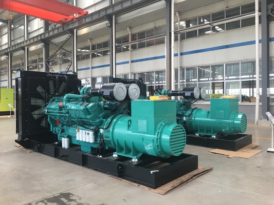 ซื้อ เครื่องกำเนิดไฟฟ้าดีเซลขนาด 110v-480v 1500KW เครื่องกำเนิดไฟฟ้าดีเซลแบบเปิดเฟรมไฟฟ้า online manufacture