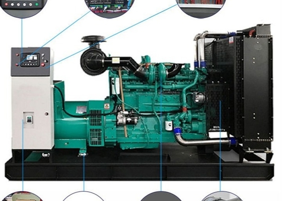 ซื้อ 6LTAA9.5-G3 Cummins เครื่องกำเนิดไฟฟ้าดีเซลชุดโรงเรียน 3 เฟสเปิด Silent Type Genset online manufacture