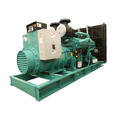 ซื้อ 380V 220V 50hz Cummins 800 Kw เครื่องกำเนิดไฟฟ้าแบบเปิด 3 เฟสเครื่องกำเนิดไฟฟ้าสแตนด์บาย online manufacture