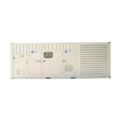 ซื้อ 60HZ 1000kva เครื่องกำเนิดไฟฟ้าคัมมินฉุกเฉินเครื่องกำเนิดไฟฟ้าดีเซลแบบป้องกันเสียงอุตสาหกรรม online manufacture