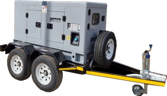 ซื้อ CE ISO Trailer Mounted เครื่องกำเนิดไฟฟ้า 3 เฟส 200kw Water Cooled Genset online manufacture
