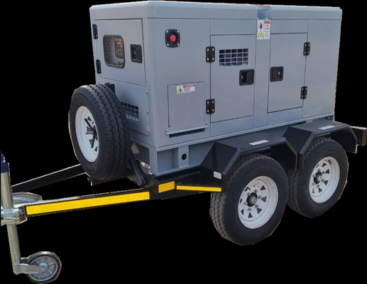 ซื้อ 720A 400kw Mobile Trailer เครื่องกำเนิดไฟฟ้าดีเซล Cummins DG ตั้งอยู่ในโรงไฟฟ้า online manufacture