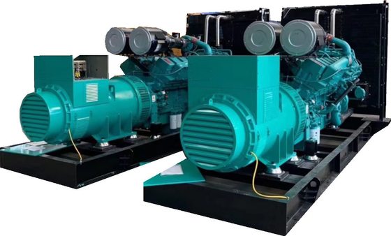 1000kw 50hz 1500kVA Cummins เครื่องกำเนิดไฟฟ้าดีเซลชุดเปิด Type