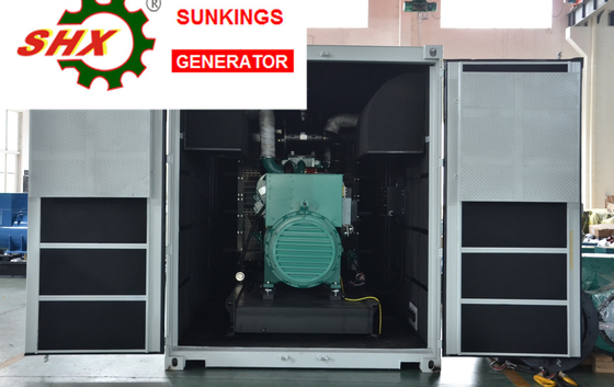 เครื่องกําเนิดไฟฟ้าดีเซลกันเสียง 2000kw MTU สําหรับพลังงานรอใช้ในอุตสาหกรรม