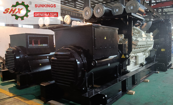เครื่องกำเนิดไฟฟ้าฉุกเฉิน 2000kva 3 เฟส 400V Brushless Alternator