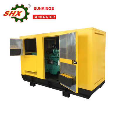 เครื่องกำเนิดไฟฟ้าดีเซลคัมมินสแตนด์บาย 120kw สำหรับไฟฟ้าในร่ม