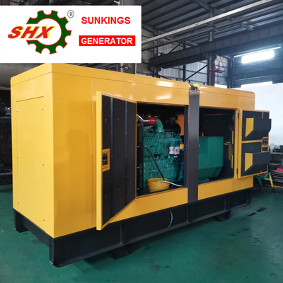 250kva Cummins Industrial Standby Power Generator กันฝนง่ายต่อการเคลื่อนย้าย