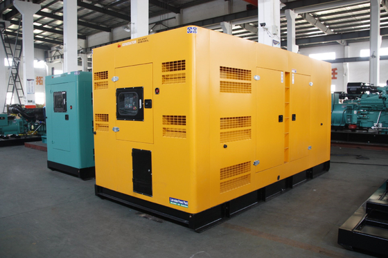 เครื่องกำเนิดไฟฟ้าดีเซลเครื่องยนต์คัมมินส์ 500kva ชุดเครื่องกำเนิดไฟฟ้าสามเฟส AC