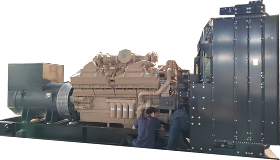 เครื่องกำเนิดไฟฟ้าดีเซล Cummins ดั้งเดิมขนาด 1500kva Stamford Alterantor