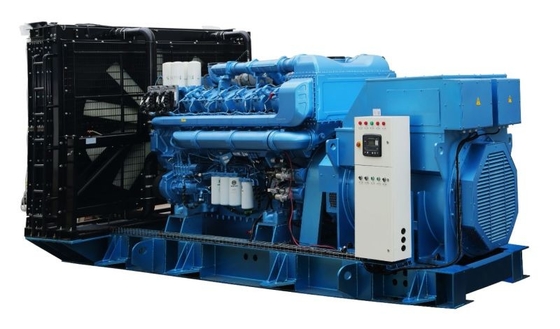 1MW 2MW ก๊าซธรรมชาติ/ก๊าซชีวไฮโล เครื่องกําเนิดก๊าซพร้อมเครื่องยนต์ Cummins Yuchai Weichai