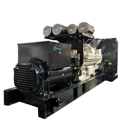 2 MW 2 Megawatt 50Hz เครื่องผลิตไฟฟ้าดีเซล 400V พร้อมเครื่อง Cummins เครื่องผลิตไฟฟ้า 2500kva