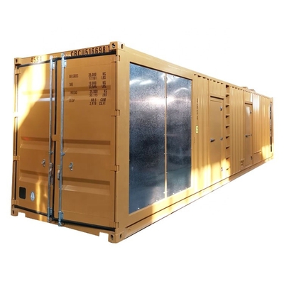 2 MW 2 Megawatt 50Hz เครื่องผลิตไฟฟ้าดีเซล 400V พร้อมเครื่อง Cummins เครื่องผลิตไฟฟ้า 2500kva