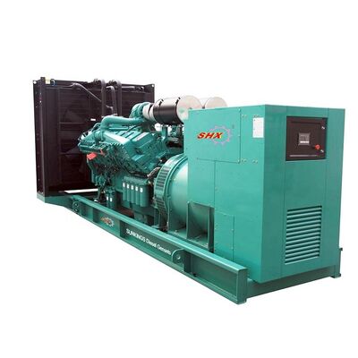 Shx 1600kw ไดเซลเจเนอเรเตอร์ 2mw 2000 Kva กับ Cummins ไดเซลเครื่องยนต์