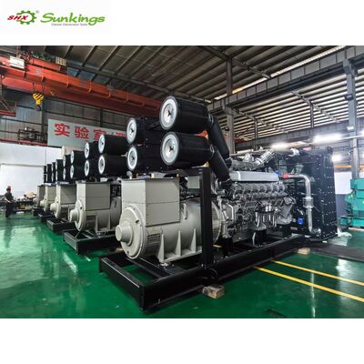 เครื่องกำเนิดไฟฟ้าสำรองดีเซลแรงดันปานกลาง-สูง 3.3KV-13.8KV // เครื่องกำเนิดไฟฟ้าสำรองดีเซล SME พร้อม ATS สำหรับรุ่น SCF2400 สำหรับขาย