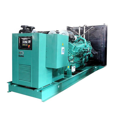 SHX 1 Mw 1000kw ไดเซลเจเนอเรเตอร์ 1250kva แบบเปิด Genset ภาระหนัก