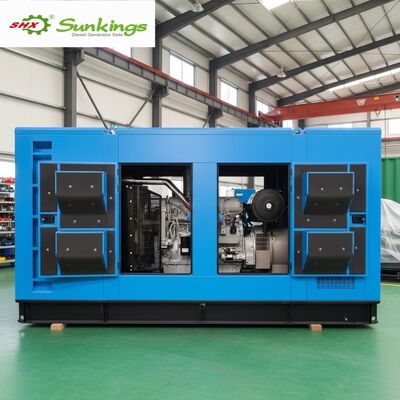 ขายดีสำหรับเครื่องกำเนิดไฟฟ้าดีเซลเงียบ SCF550 400Kw 3 เฟส ระบายความร้อนด้วยน้ำ สำหรับใช้ในบ้าน พร้อม ATS อัลเทอร์เนเตอร์ Stamford 24V DC