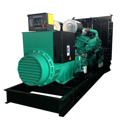 0.8 ล้าหลัง 1125kva Cummins Genset เครื่องกำเนิดไฟฟ้าดีเซลชนิดเปิด