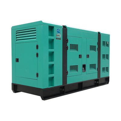 เครื่องกำเนิดไฟฟ้าดีเซลเริ่มต้น 400kva เครื่องกำเนิดไฟฟ้าสแตนด์บายแบบเงียบสำหรับโรงแรม