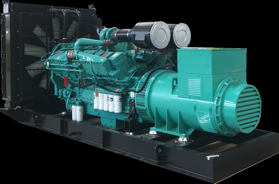 50HZ 40ft คอนเทนเนอร์เครื่องกำเนิดไฟฟ้าดีเซล Mega Silent 1500 Kva DG Set