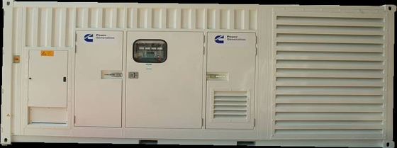 ComAp Controller 2500kva คอนเทนเนอร์เครื่องกำเนิดไฟฟ้าดีเซล Soundproof